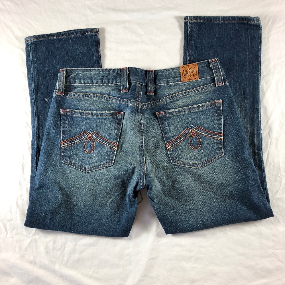 Lucky Brand Lola Crop Capri Jeans sz 4 (27)
